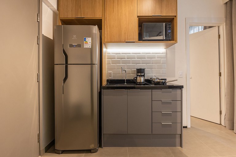 Charmoso apto de 1 dorm. na Alameda Itu