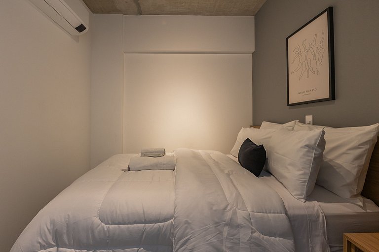 Charmoso apto de 1 dorm. na Alameda Itu