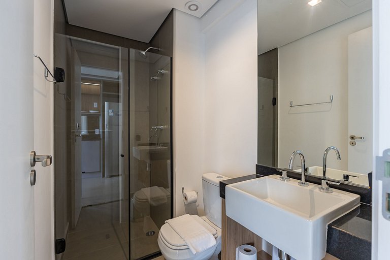 Lindo studio C/varanda no Jardim Paulista