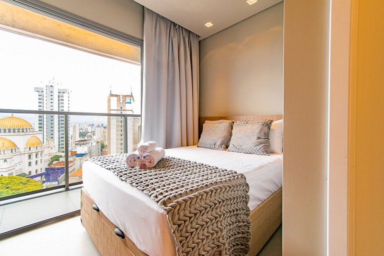 Studio C/vista deslumbrante da Catedral Ortodoxa