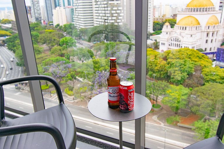 Studio C/vista deslumbrante da Catedral Ortodoxa