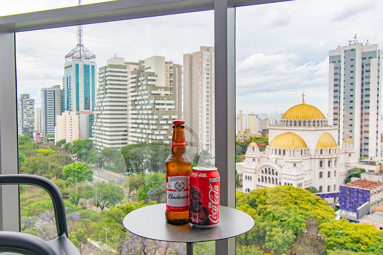 Studio C/vista deslumbrante da Catedral Ortodoxa