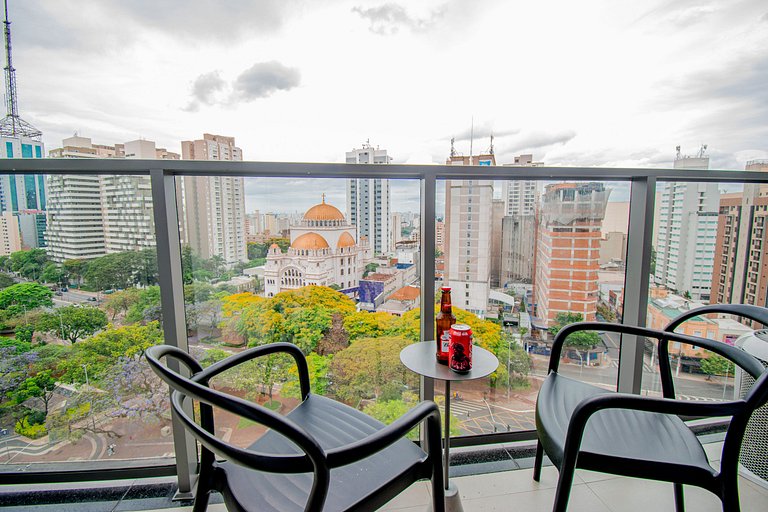 Studio C/vista deslumbrante da Catedral Ortodoxa