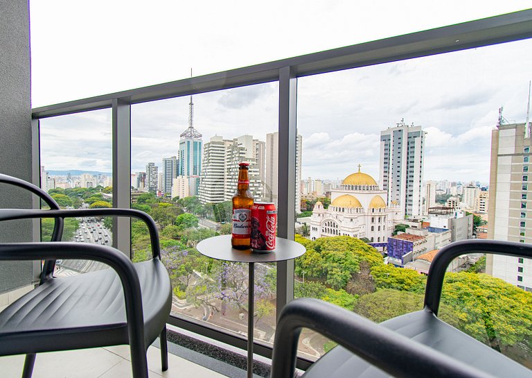 Studio C/vista deslumbrante da Catedral Ortodoxa