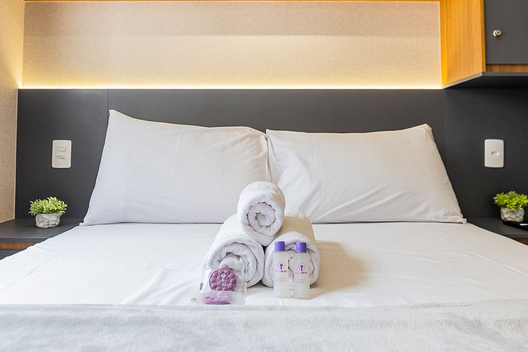 Charmoso Studio no coração da Vila Nova Conceição