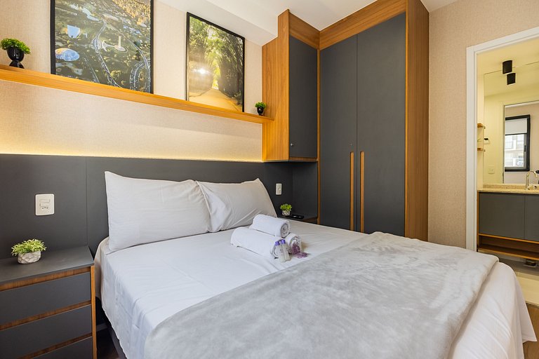 Charmoso Studio no coração da Vila Nova Conceição