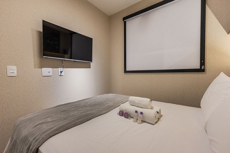 Charmoso Studio no coração da Vila Nova Conceição