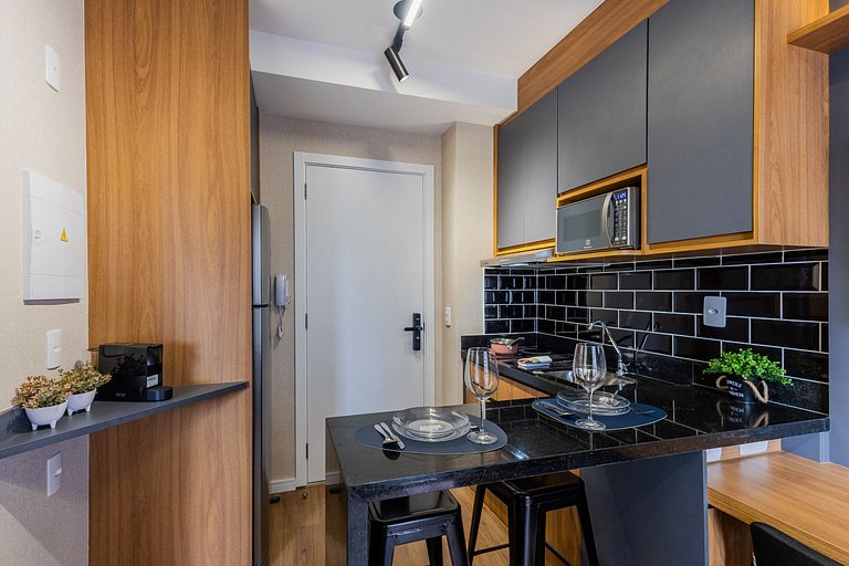 Charmoso Studio no coração da Vila Nova Conceição