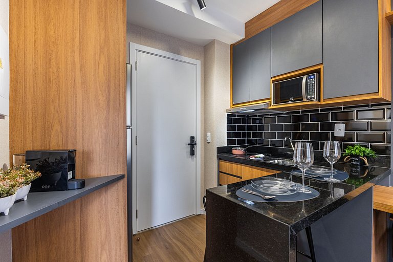 Charmoso Studio no coração da Vila Nova Conceição