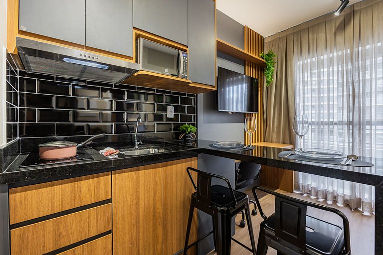 Charmoso Studio no coração da Vila Nova Conceição