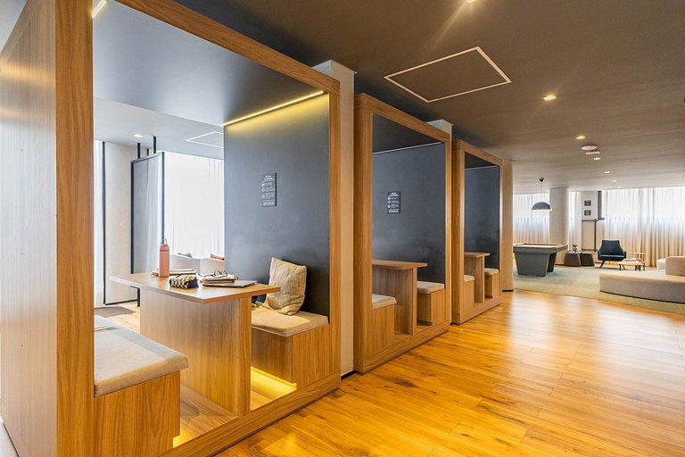 Studio com vista livre na charmosa Vila Mariana