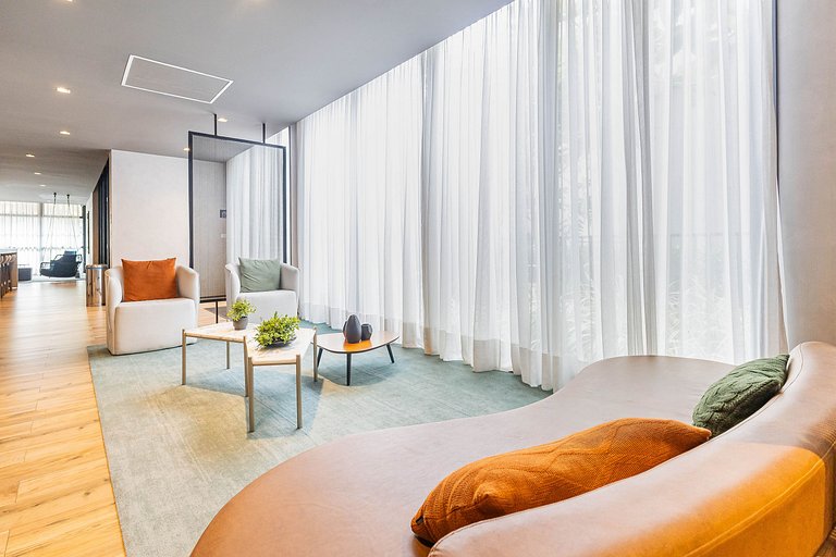 Studio com vista livre na charmosa Vila Mariana