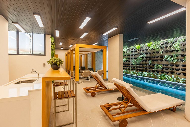 Studio com vista livre na charmosa Vila Mariana