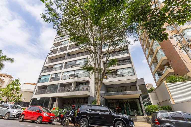 Studio com vista livre na charmosa Vila Mariana