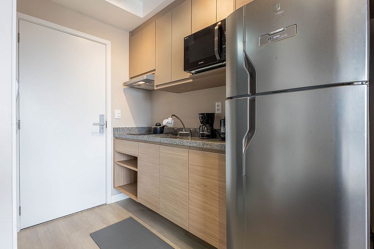 Studio com vista livre na charmosa Vila Mariana