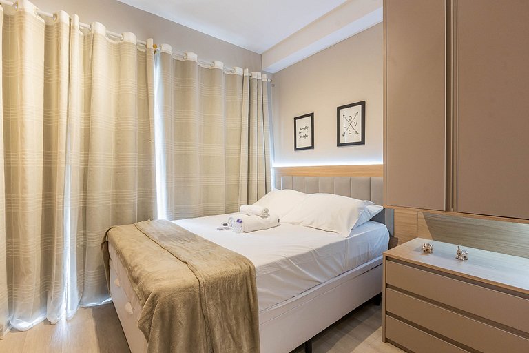 Studio com vista livre na charmosa Vila Mariana