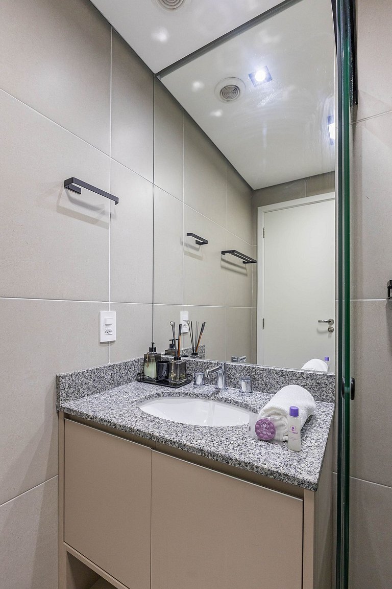 Studio com vista livre na charmosa Vila Mariana