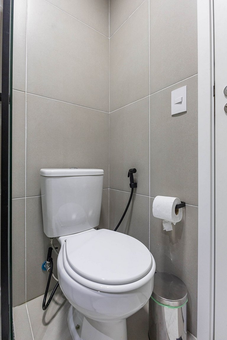 Studio com vista livre na charmosa Vila Mariana