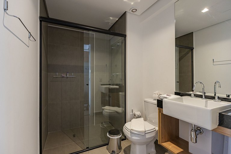 Belo studio na Alameda Itu