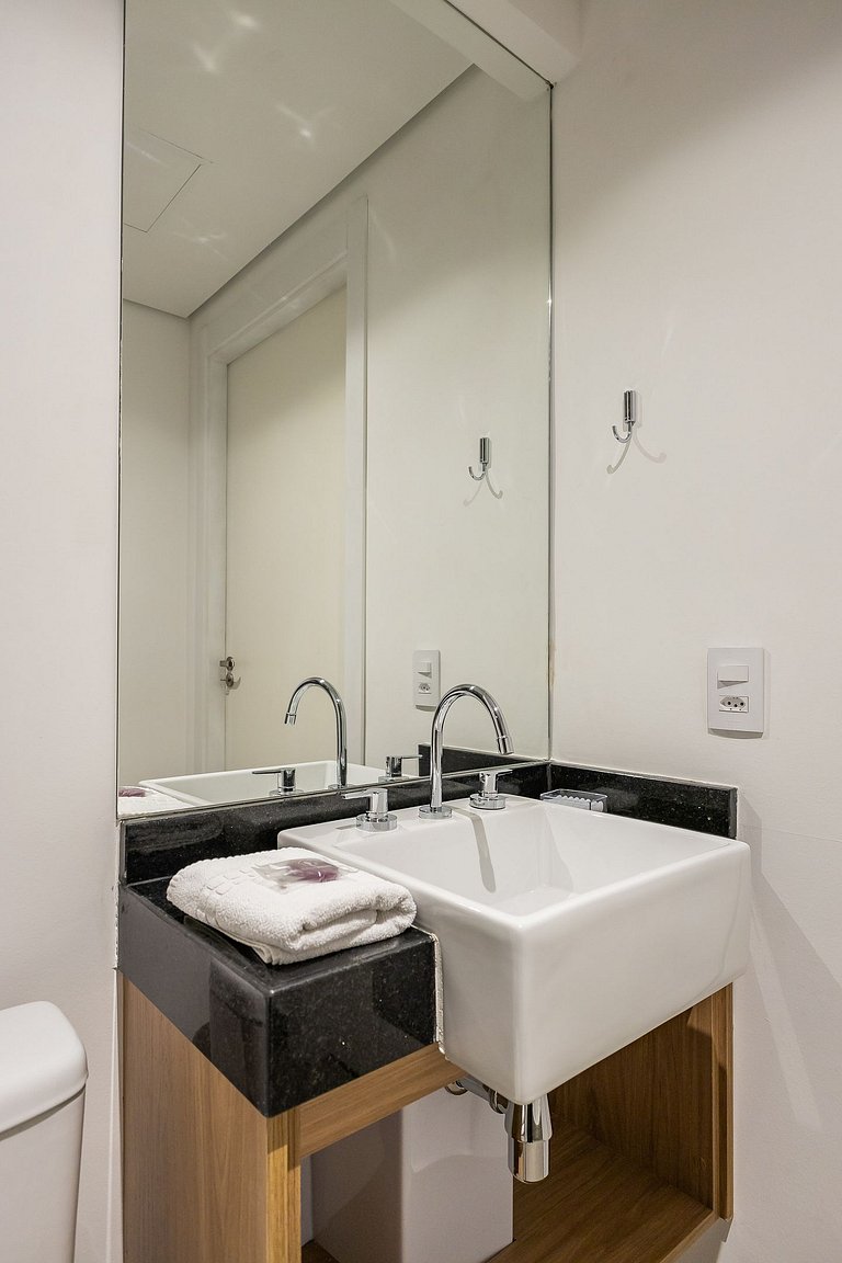 Belo studio na Alameda Itu