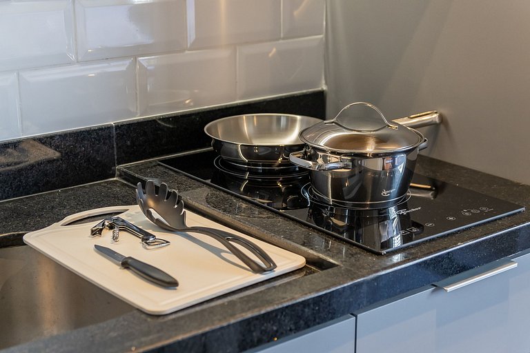 Belo studio na Alameda Itu