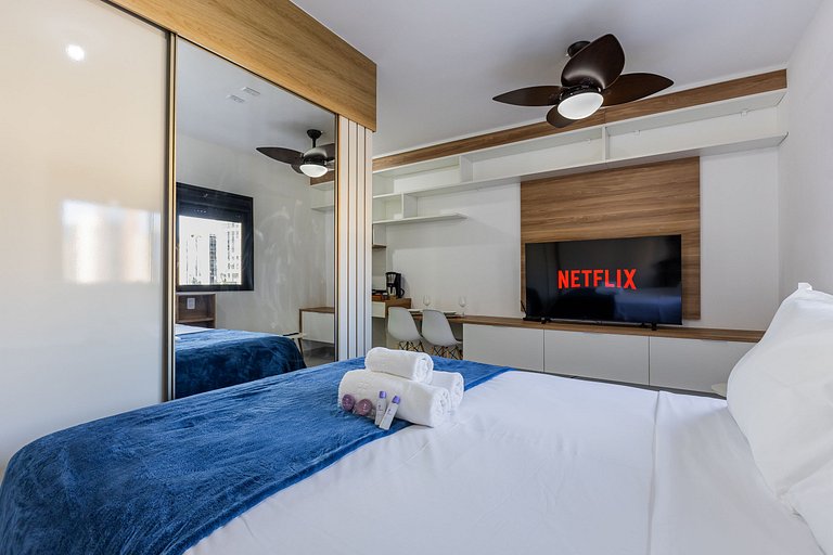 Charmoso studio na Vila Olimpia