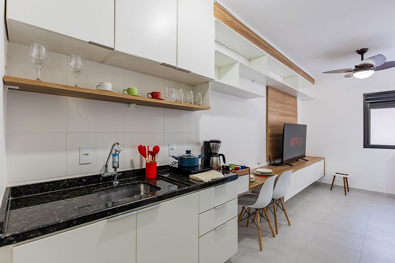 Charmoso studio na Vila Olimpia