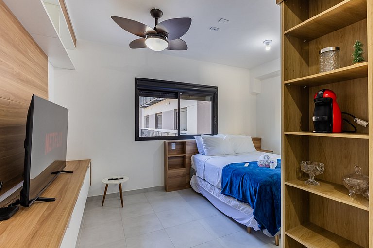 Charmoso studio na Vila Olimpia