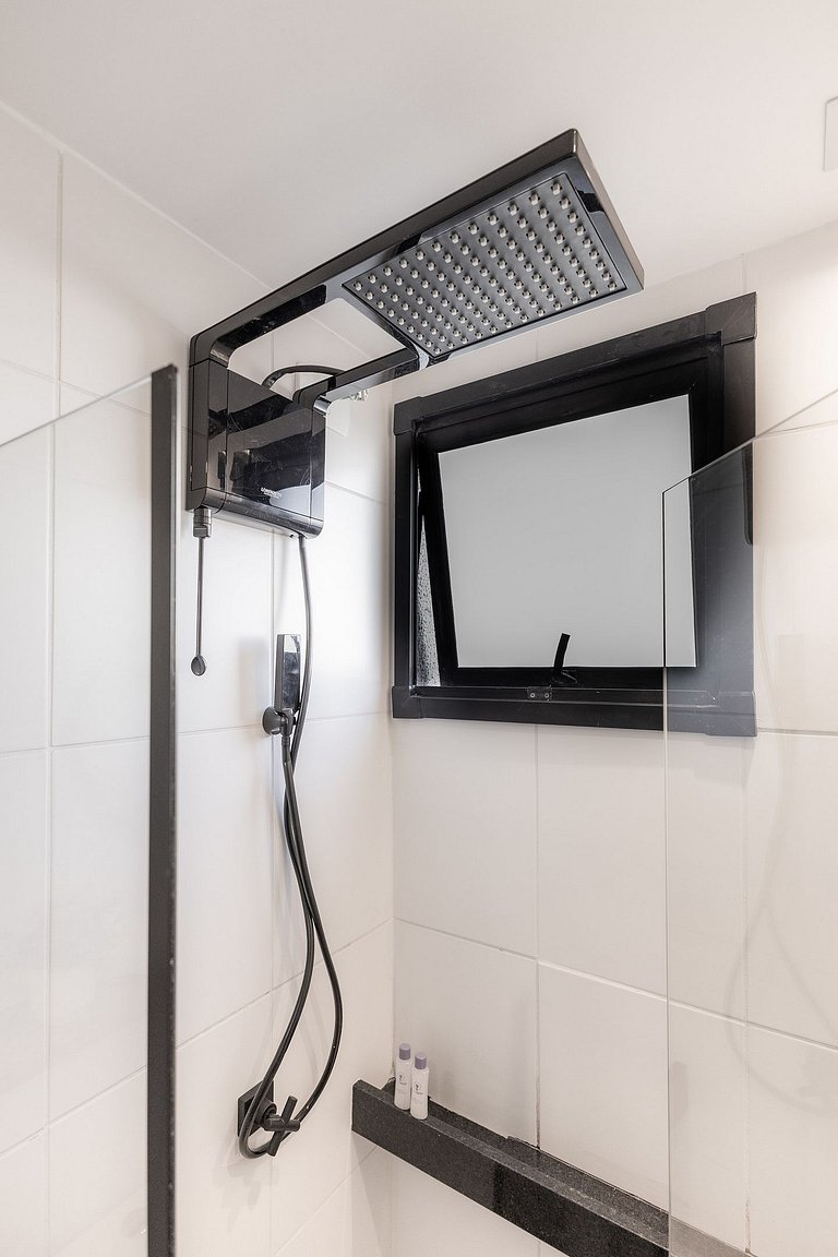 Studio moderno com vista aberta na Vila Olímpia