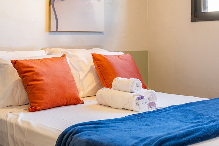 Studio moderno com vista aberta na Vila Olímpia