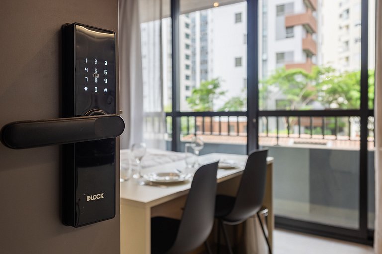 Lindo studio no coração da Alameda Itu