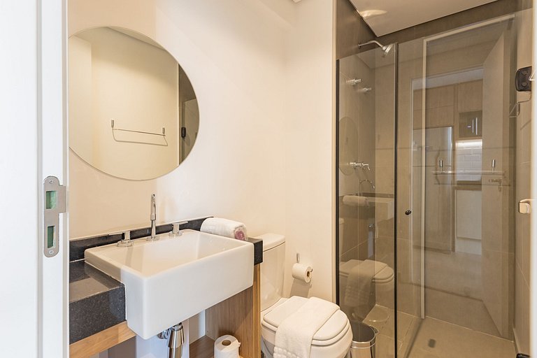 Lindo studio no coração da Alameda Itu