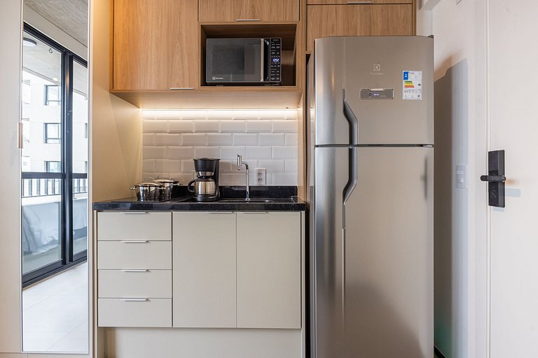 Lindo studio no coração da Alameda Itu