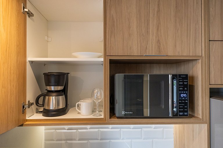 Lindo studio no coração da Alameda Itu