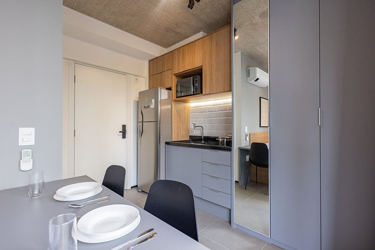 Charmoso studio no Jardim Paulista