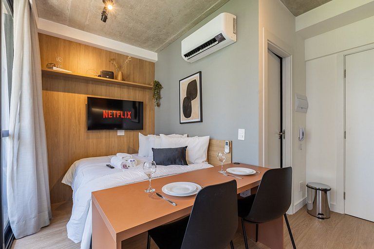 Lindo studio no Jardim Paulistano