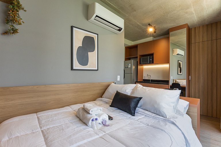 Lindo studio no Jardim Paulistano