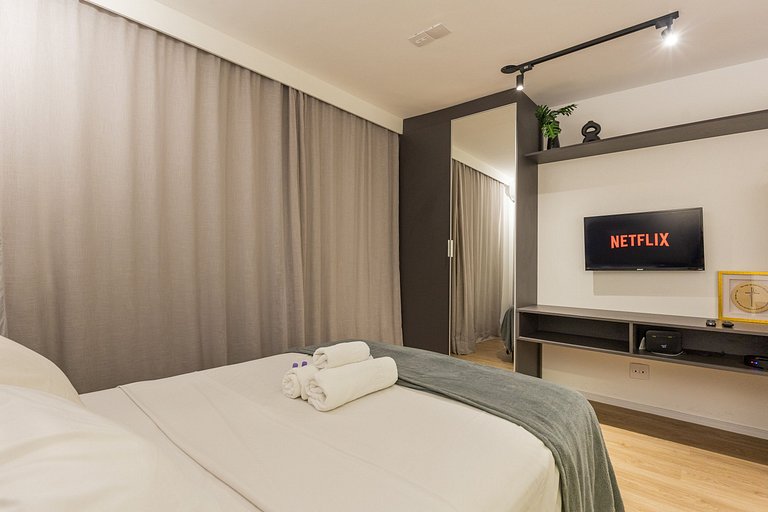 Charmoso studio na Bela Vista