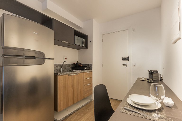 Charmoso studio na Bela Vista