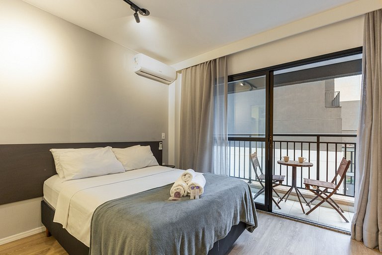 Charmoso studio na Bela Vista