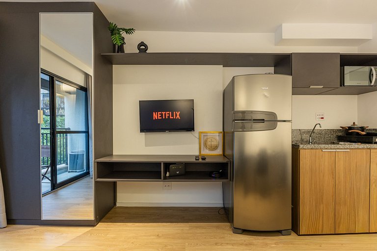 Charmoso studio na Bela Vista