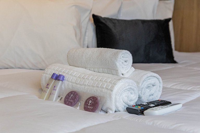 Lindo studio com varanda na Alameda Itu