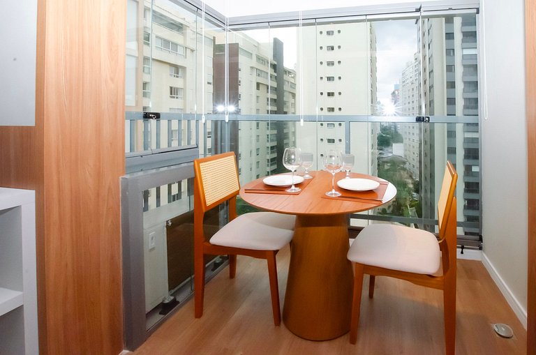 Charmoso studio C/vaga no Jardim Paulista