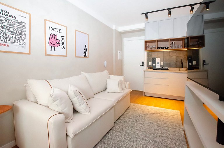 Charmoso studio C/vaga no Jardim Paulista