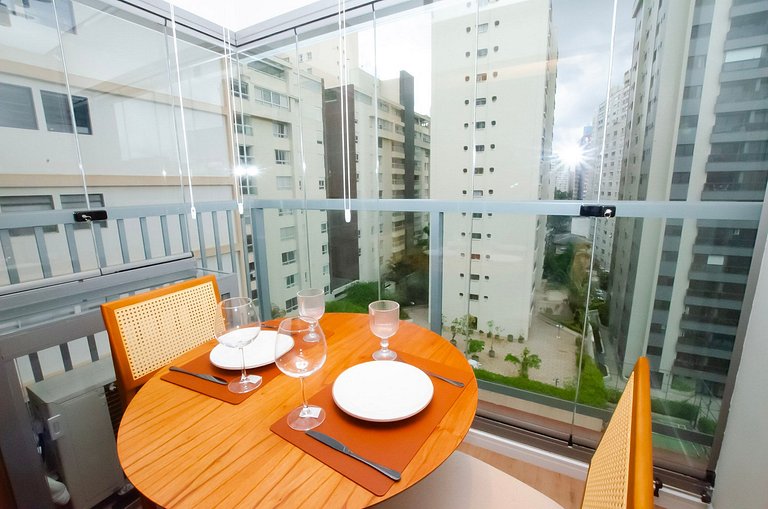 Charmoso studio C/vaga no Jardim Paulista