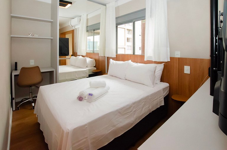 Charmoso studio C/vaga no Jardim Paulista