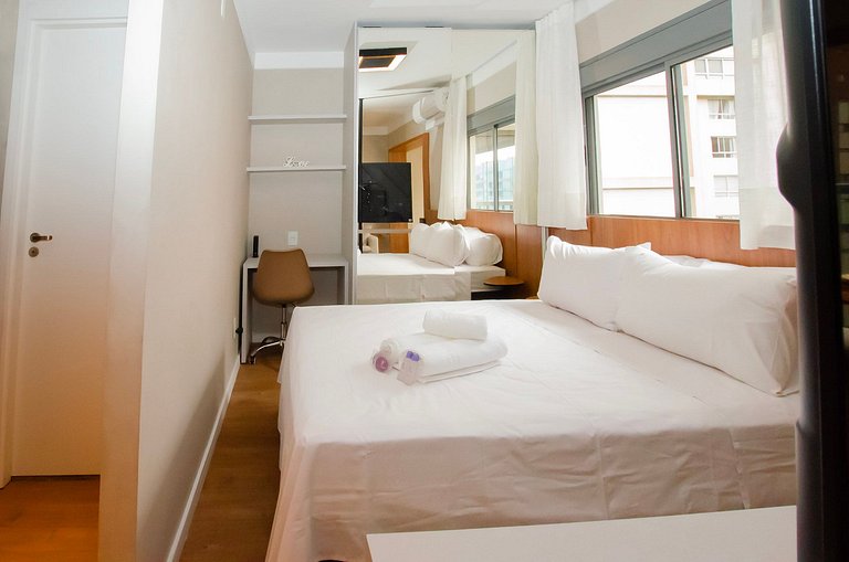 Charmoso studio C/vaga no Jardim Paulista