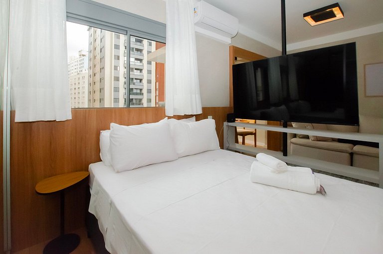 Charmoso studio C/vaga no Jardim Paulista