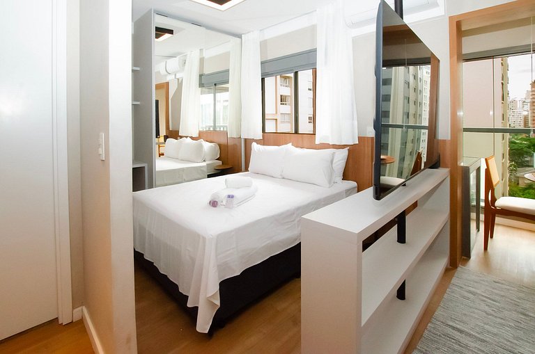 Charmoso studio C/vaga no Jardim Paulista