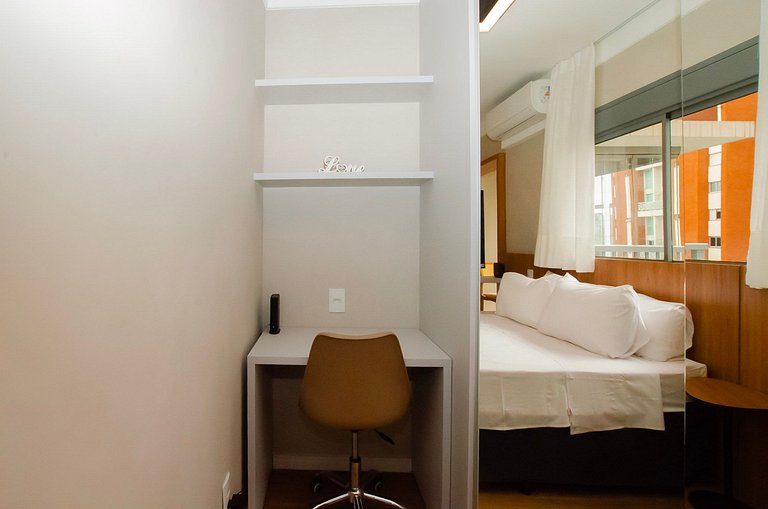 Charmoso studio C/vaga no Jardim Paulista